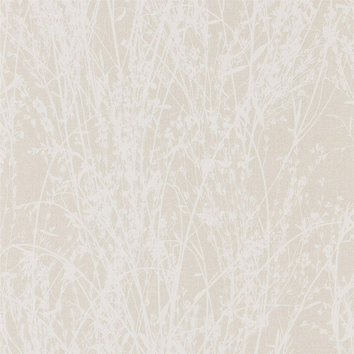 Sanderson Meadow Canvas White/Parchment 215695 Wallpaper DWOW215695