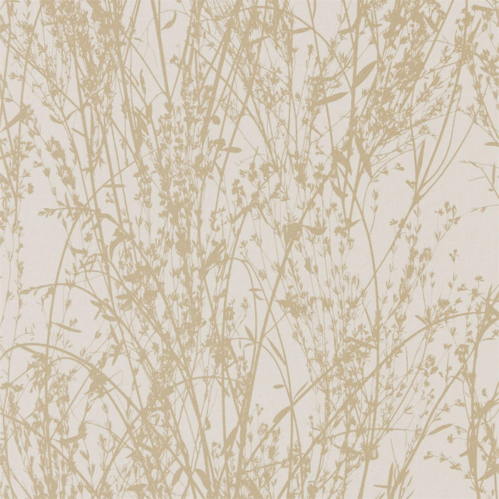 Sanderson Meadow Canvas Wheat/Cream 215697 Wallpaper DWOW215697