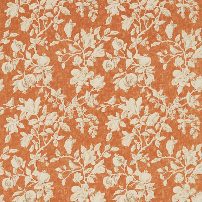 Sanderson Magnolia & Pomegranate Russet/Wheat 225506 Fabric DWOW225506