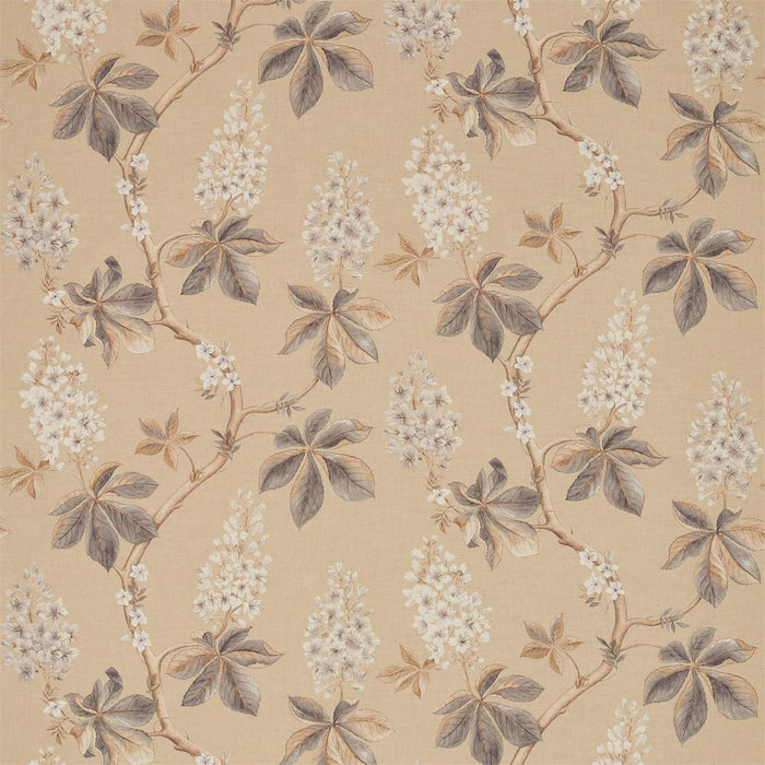 Sanderson Chestnut Tree Wheat/Pebble 225514 Fabric DWOW225514