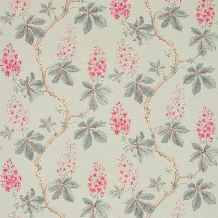 Sanderson Chestnut Tree Seaspray/Peony 225515 Fabric DWOW225515