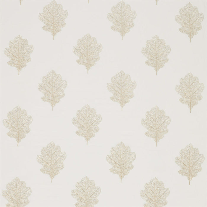 Sanderson Oak Filigree Milk 235603 Fabric DWOW235603