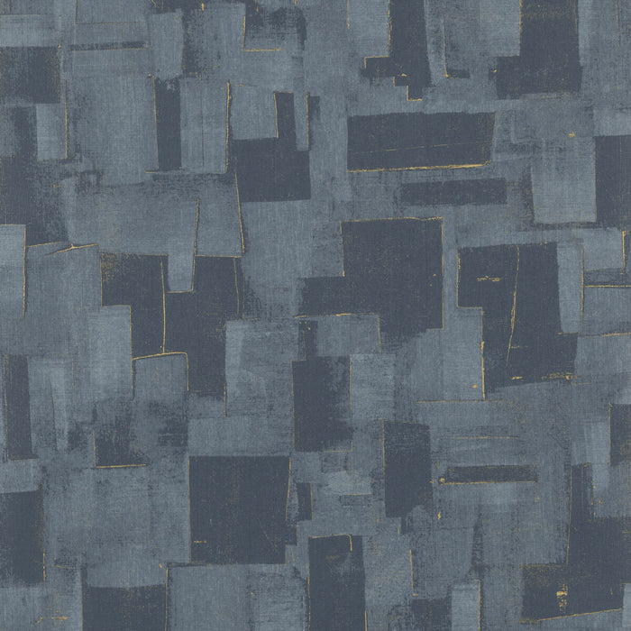 Threads Cubist Indigo Wallpaper EW15018.680.0