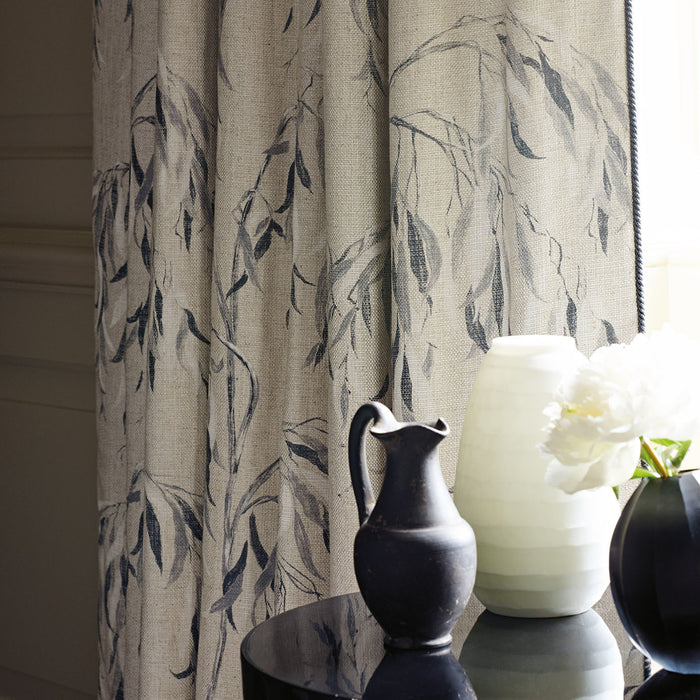 Zoffany Edinbridge Papyrus/Charcoal 322325 Fabric ZWIN322325