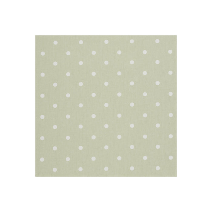 Clarke & Clarke Dotty Sage Fabric F0063/10.CAC.0