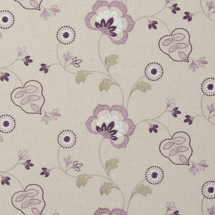 Clarke & Clarke Chatsworth Orchid Fabric F0735/05.CAC.0