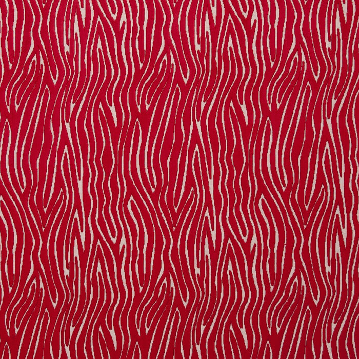 Clarke & Clarke Onda Rouge Fabric F0749/10.CAC.0