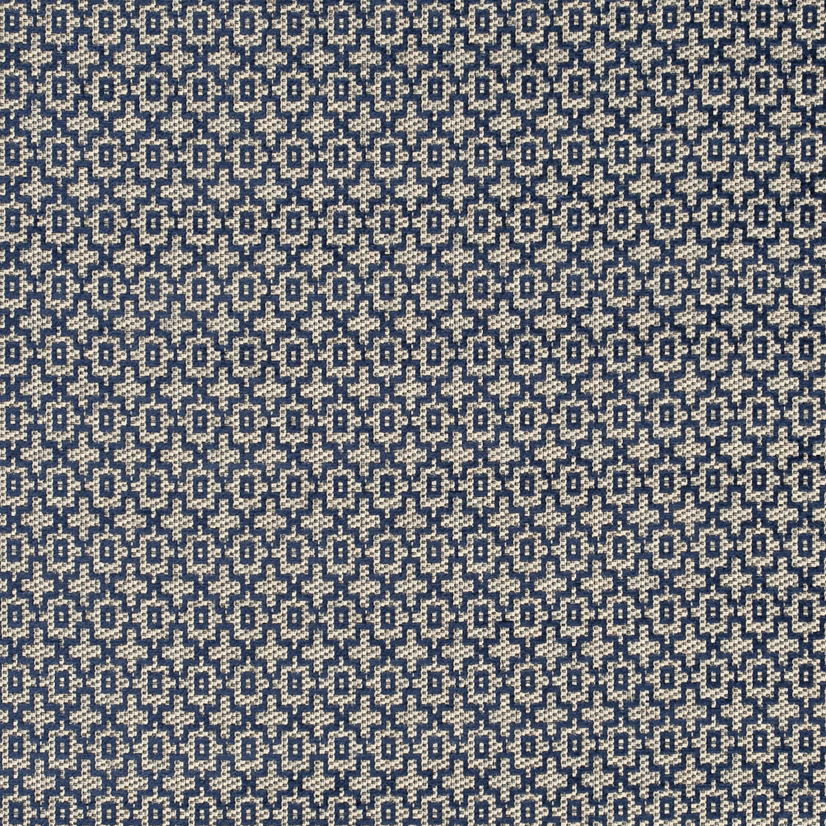 Clarke & Clarke Mansour Indigo Fabric F0807/04.CAC.0