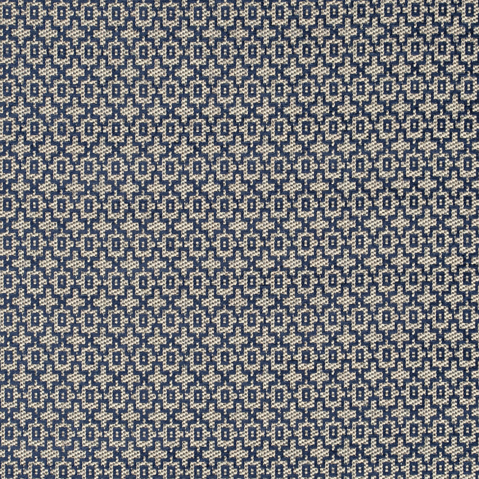 Clarke & Clarke Mansour Indigo Fabric F0807/04.CAC.0