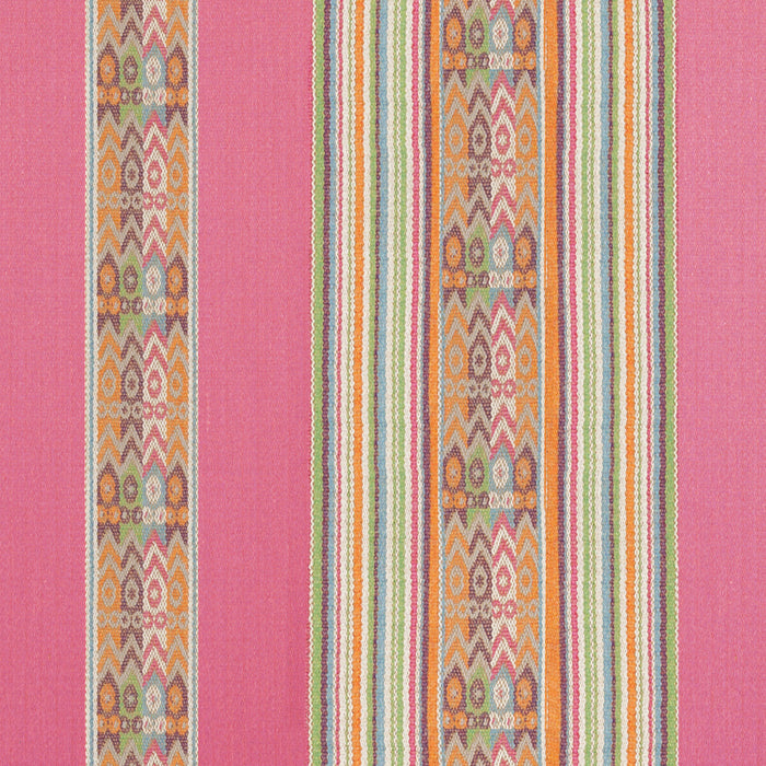 Clarke & Clarke Totem Carmine Fabric F0811/02.CAC.0