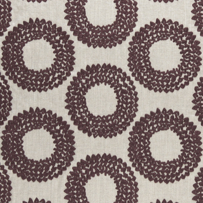 Clarke & Clarke Dashiki Plum Fabric F0954/04.CAC.0