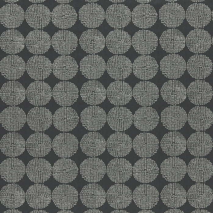 Clarke & Clarke Kiko Charcoal Fabric F0956/02.CAC.0