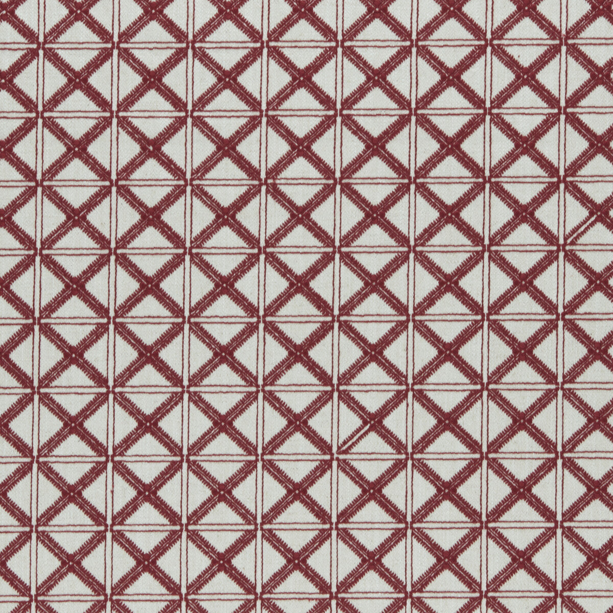 Clarke & Clarke Makenzi Red Fabric F0957/04.CAC.0