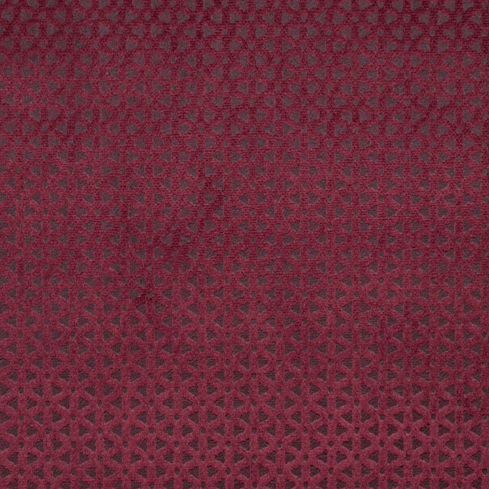 Clarke & Clarke Loreto Mulberry Fabric F0968/05.CAC.0