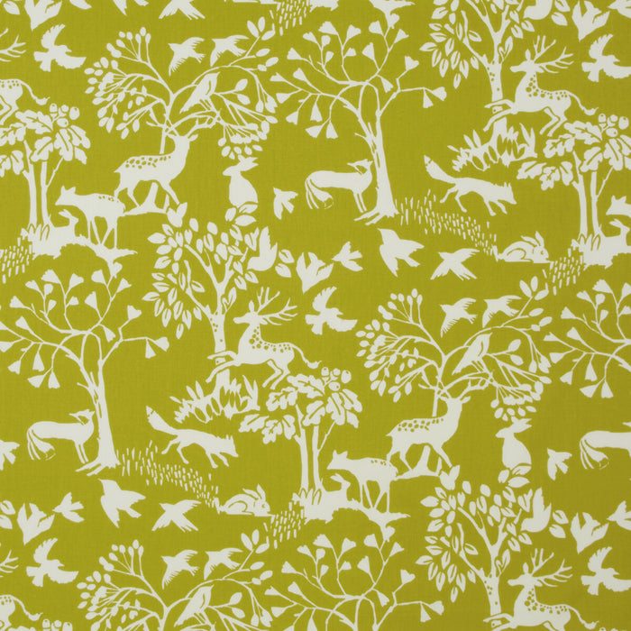 Clarke & Clarke Vilda Chartreuse Fabric F0993/02.CAC.0