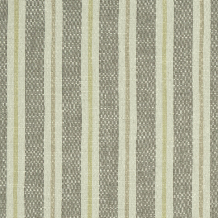 Clarke & Clarke Sackville Stripe Citron/Natural Fabric F1046/01.CAC.0