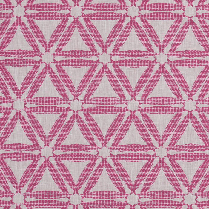 Clarke & Clarke Delta Raspberry Fabric F1053/04.CAC.0