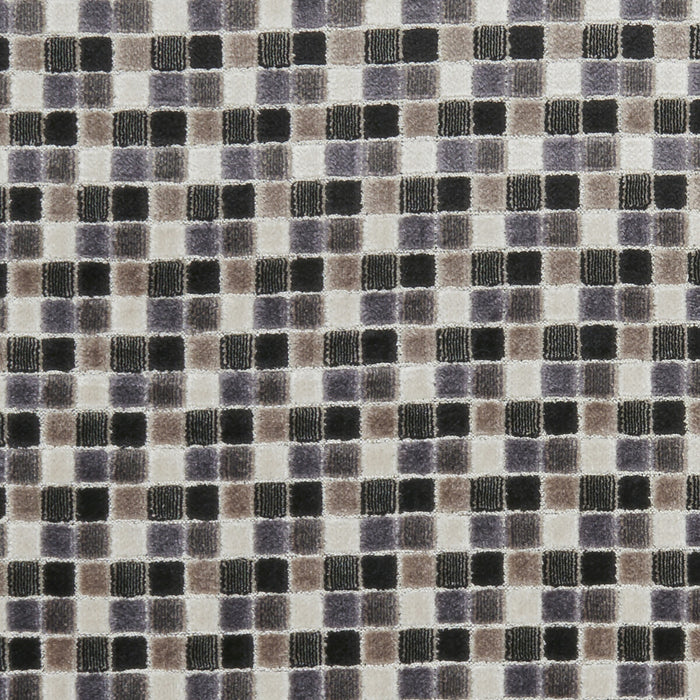 Clarke & Clarke Tribeca Ebony Fabric F1086/04.CAC.0