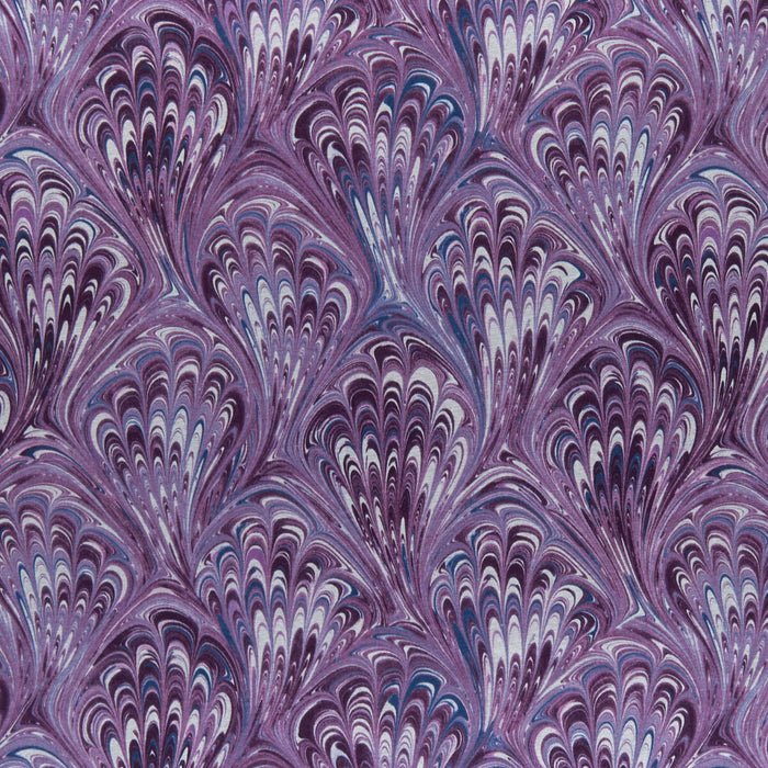 Clarke & Clarke Pavone Amethyst Fabric F1094/01.CAC.0