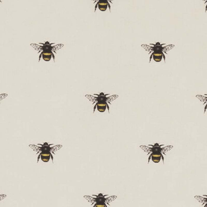 Clarke & Clarke Abeja Ivory Fabric F1325/02.CAC.0