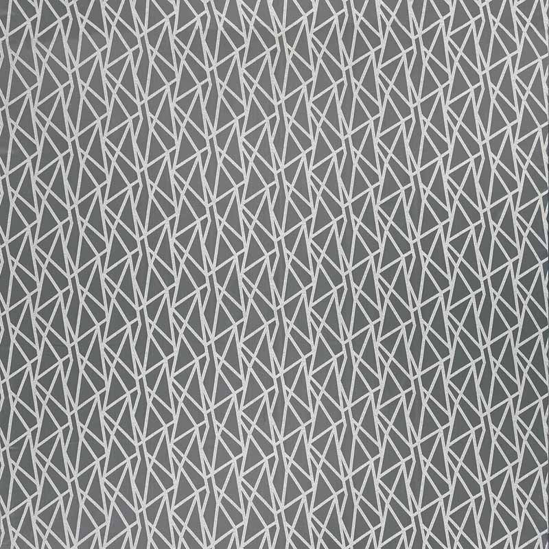 Clarke & Clarke Geomo Pewter Fabric F1459/04.CAC.0