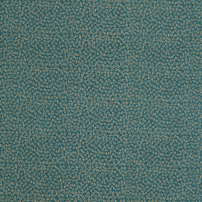 Clarke & Clarke Ricamo Teal Fabric F1548/06.CAC.0