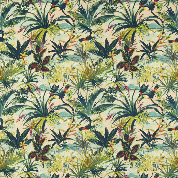 Clarke & Clarke Toucan Blush Fabric F1614/02.CAC.0