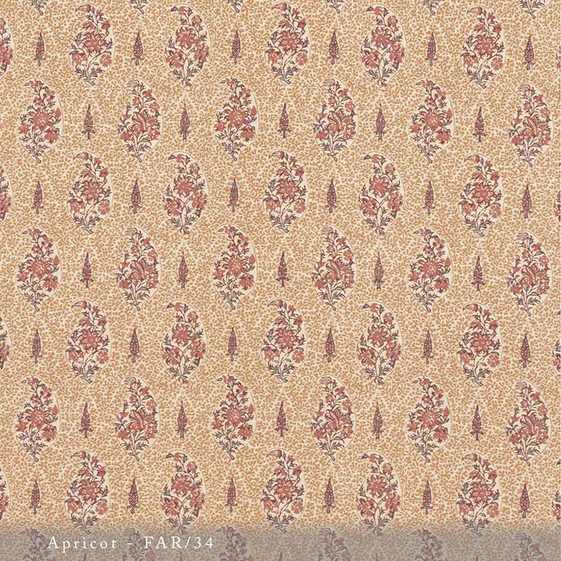 Lisa Fine Fariba Apricot Fabric FAR-34