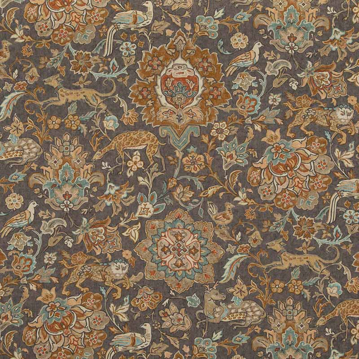 Mulberry Home Wild Things Woodsmoke Fabric FD2005.A15.0