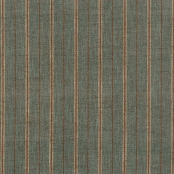 Mulberry Home Haddon Stripe Aqua Fabric FD745.R104.0