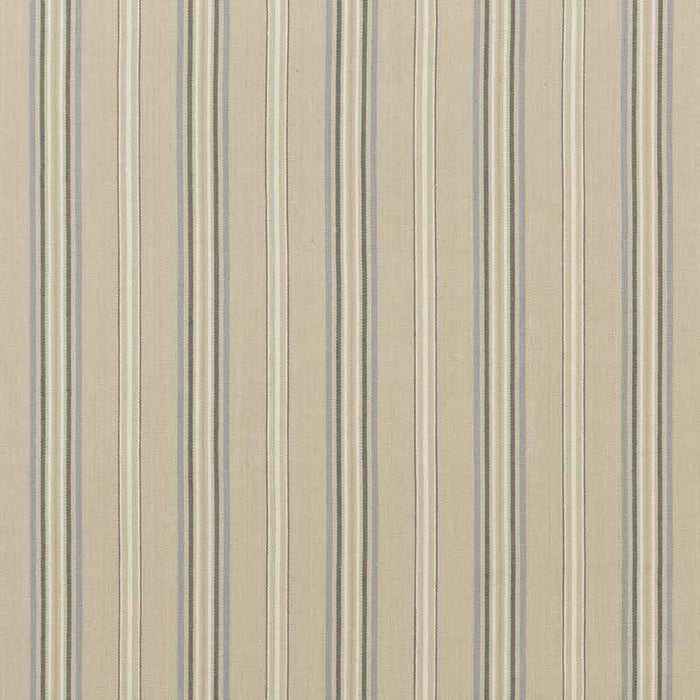 Mulberry Home Exeter Stripe Slate/Stone Fabric FD754.K112.0