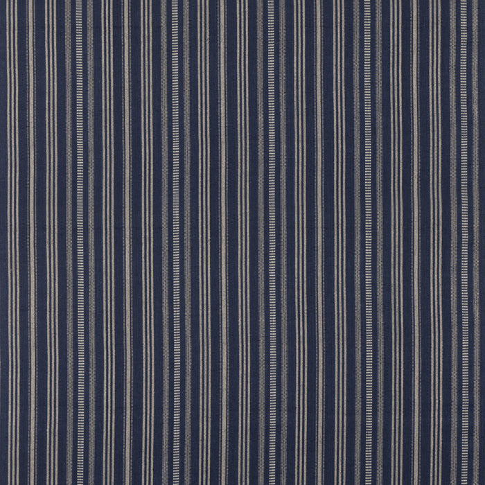 Mulberry Home Signal Stripe Indigo Fabric FD831.H10.0