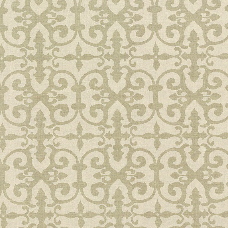 Schumacher Ferne Park Sage Fabric FERN006