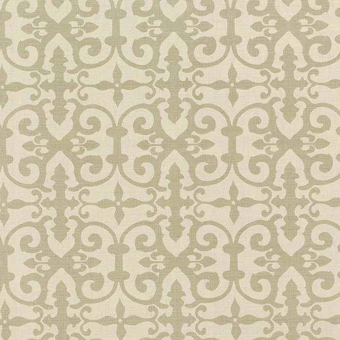 Schumacher Ferne Park Sage Fabric Sample FERN006