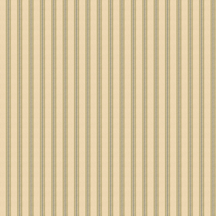 Mulberry Home Somerton Stripe Lovat Wallpaper FG109.R106.0