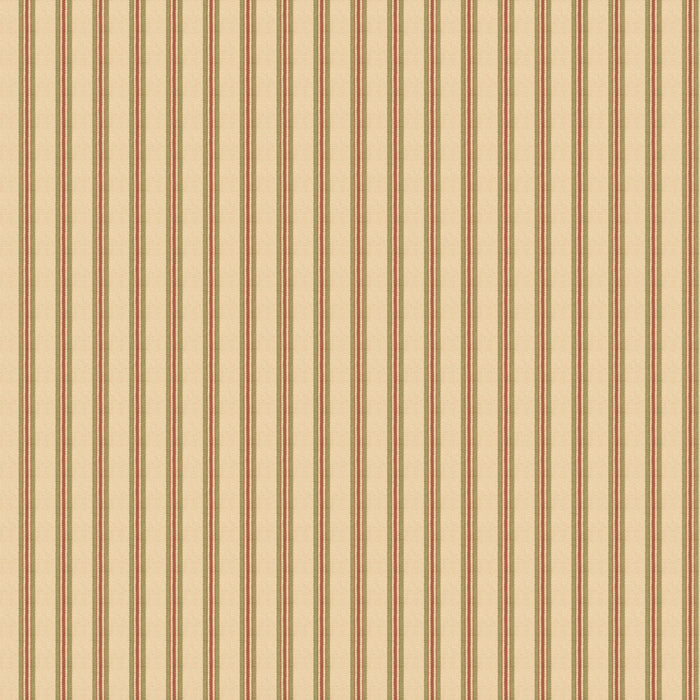 Mulberry Home Somerton Stripe Moss Wallpaper FG109.R107.0