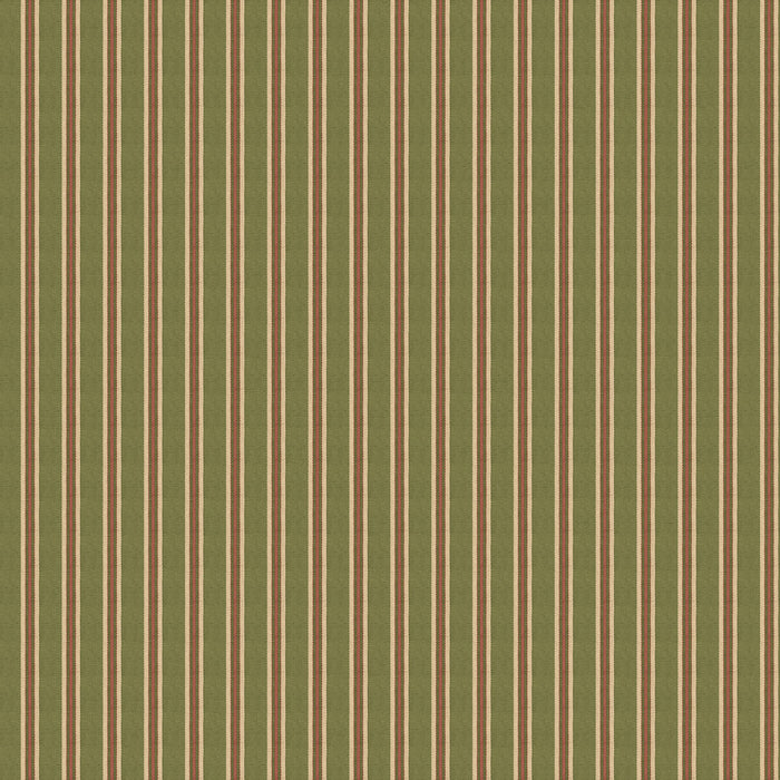 Mulberry Home Somerton Stripe Green Wallpaper FG109.S101.0