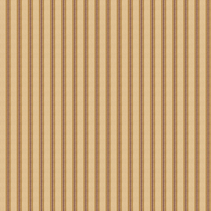 Mulberry Home Somerton Stripe Ochre Wallpaper FG109.T128.0