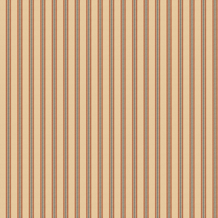 Mulberry Home Somerton Stripe Spice Wallpaper FG109.T30.0