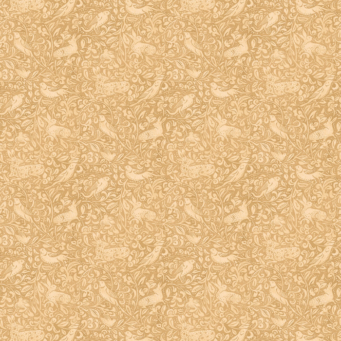 Mulberry Home Hedgerow Parchment Wallpaper FG110.J107.0