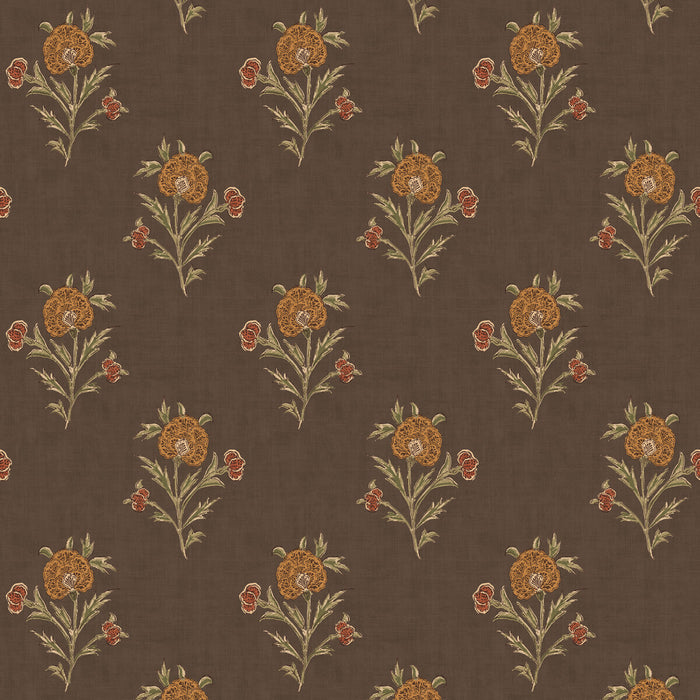 Mulberry Home Somerton Espresso Wallpaper FG111.K74.0