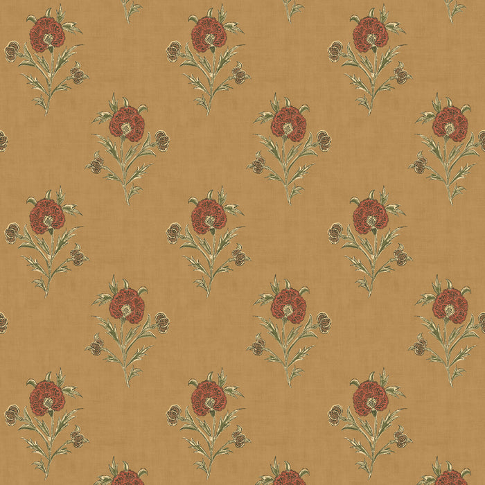 Mulberry Home Somerton Ochre Wallpaper FG111.T128.0