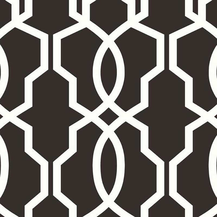 York Hourglass Trellis White Wallpaper GM7516