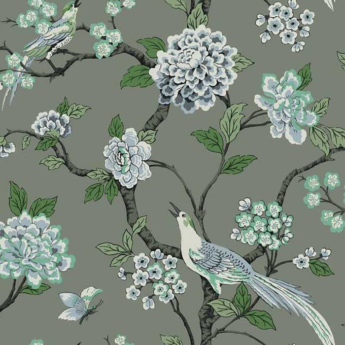 York Fanciful Gray Wallpaper GR5933