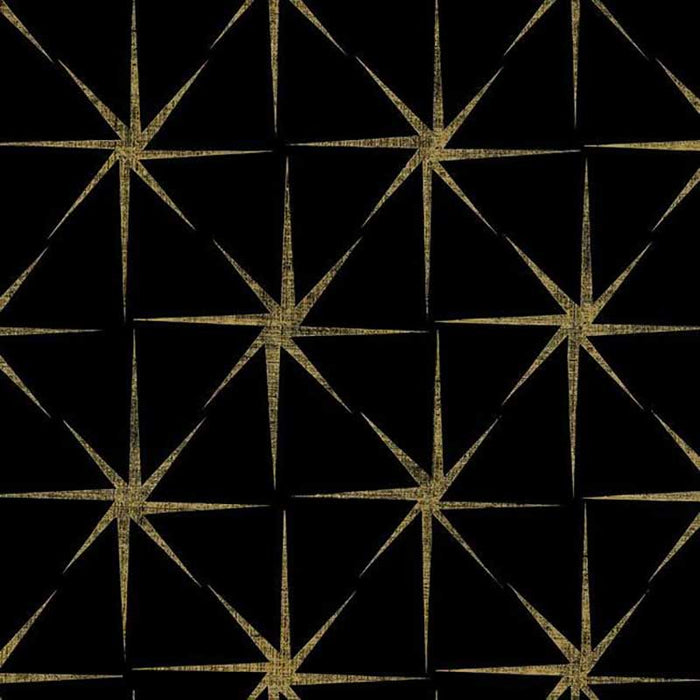 York Evening Star Black Wallpaper GR5941