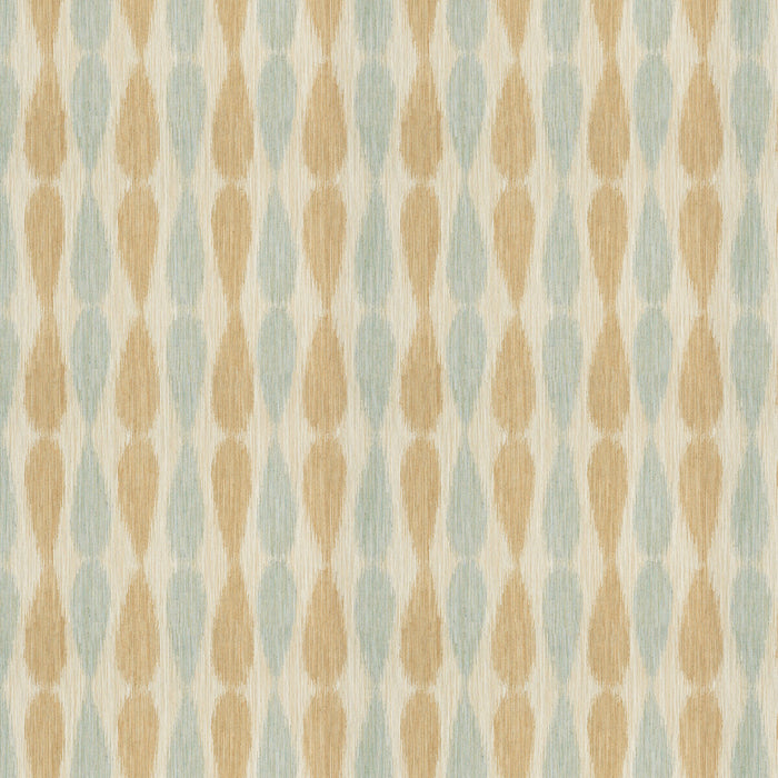 Lee Jofa Modern Ikat Drops Aqua Fabric GWF-2927.13.0