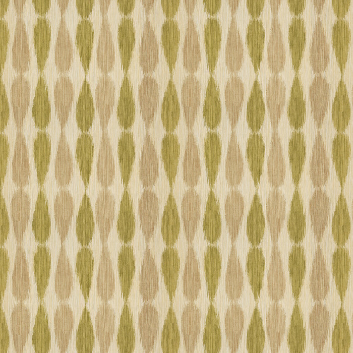 Lee Jofa Modern Ikat Drops Lime Fabric GWF-2927.23.0