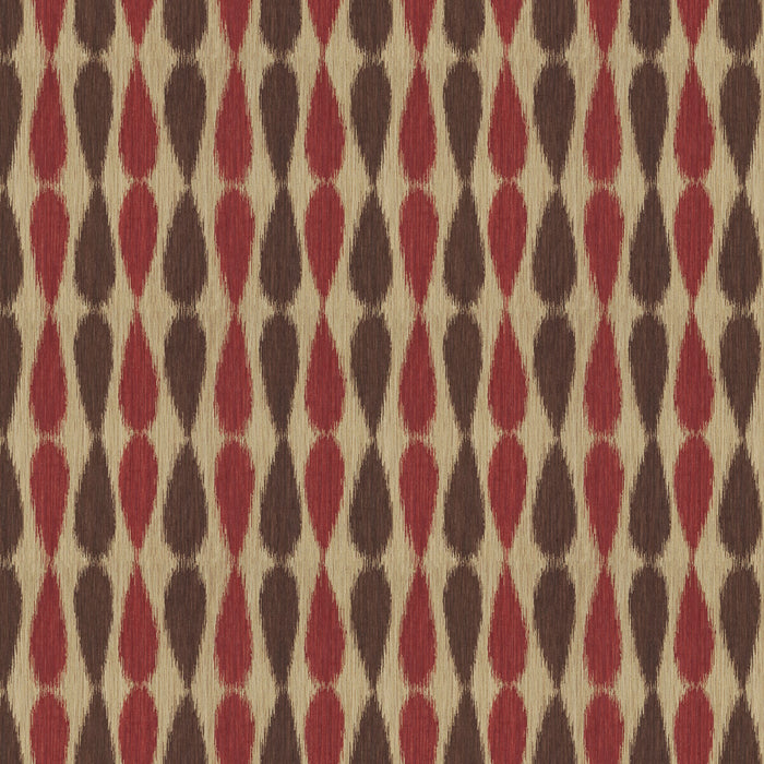 Lee Jofa Modern Ikat Drops Red Fabric GWF-2927.910.0