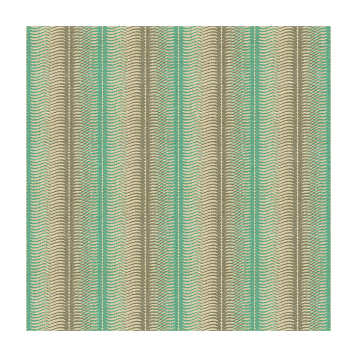 Lee Jofa Modern Stripes Aqua Fabric GWF-3509.13.0