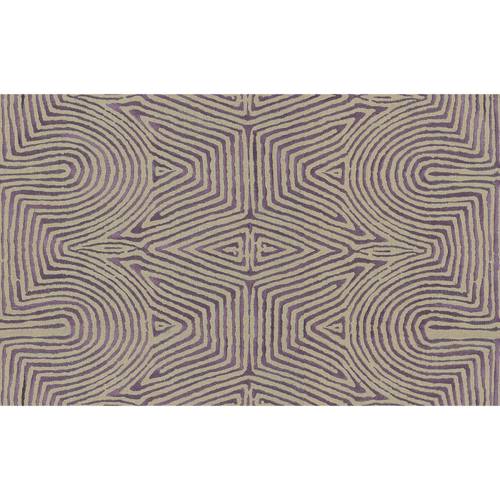 Lee Jofa Modern Julia Emb Flax/Mauve Fabric GWF-3708.1610.0